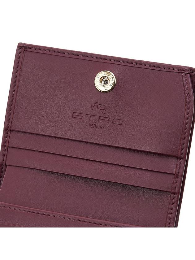 Paisley Card Wallet Brown - ETRO - BALAAN 9