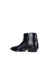 West Heel Ankle Middle Boots Black Amaranth - DIOR - BALAAN 4