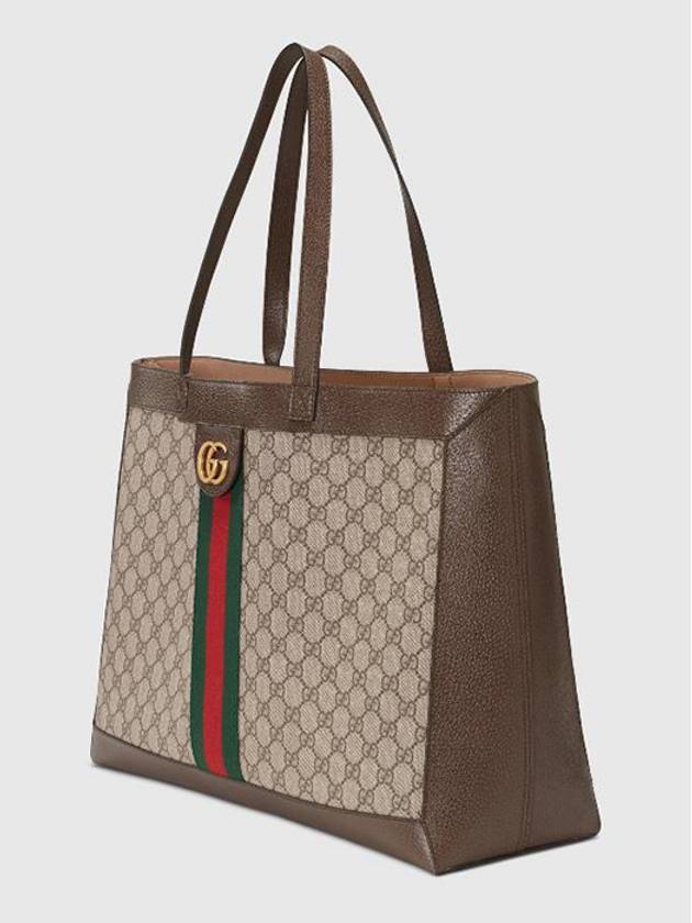 Ophidia GG Medium Tote Bag Beige - GUCCI - BALAAN 4