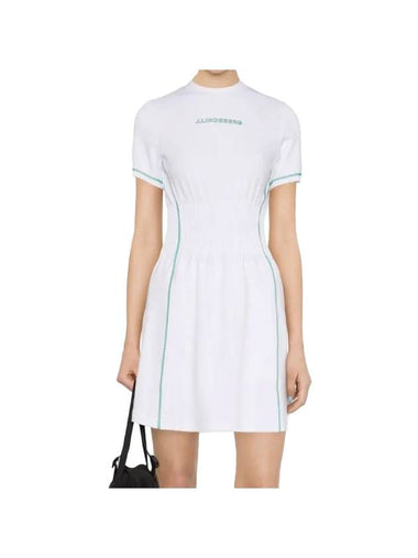 Crystal Golf Mini Dress White - J.LINDEBERG - BALAAN 1