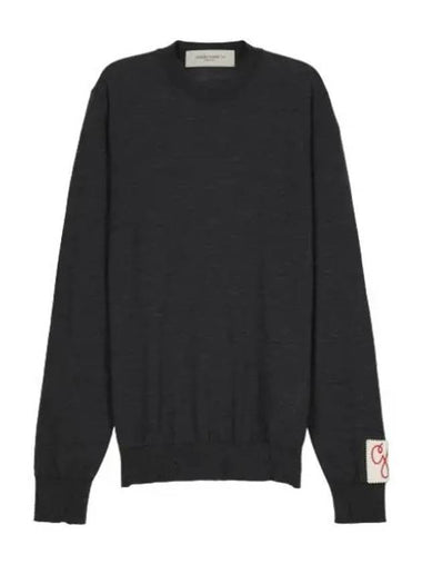 Crew neck knit dark gray - GOLDEN GOOSE - BALAAN 1