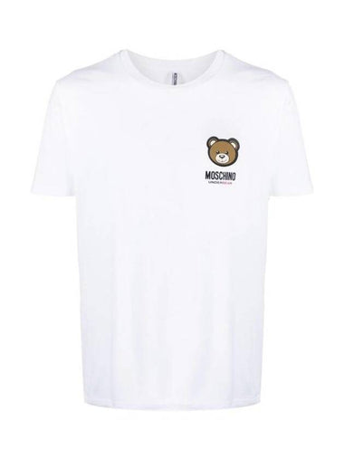 24SS short sleeve t-shirt A078844100001 bianco - MOSCHINO - BALAAN 1