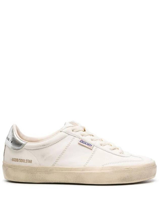 Soul Star Leather Low Top Sneakers White - GOLDEN GOOSE - BALAAN 1