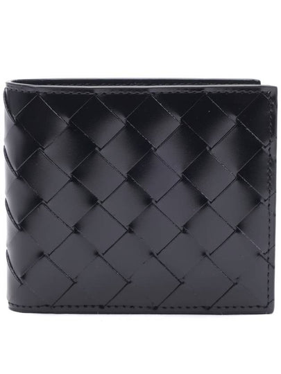 Intrecciato Half Wallet Black - BOTTEGA VENETA - BALAAN 2