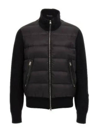 KZY001 YMW039F24 LB999 Front down padded zip up jacket 1313316 - TOM FORD - BALAAN 1