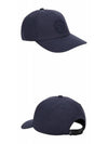 Embossed Logo Base Ball Cap Navy - STONE ISLAND - BALAAN 5