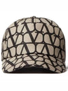 Iconographe Base Ball Cap Beige - VALENTINO - BALAAN 2