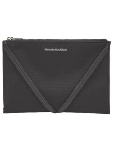 harness zipper pouch black bag - ALEXANDER MCQUEEN - BALAAN 1