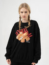 PIGGYBACK SWEATSHIRTS BLACK - POLYGRAM - BALAAN 4