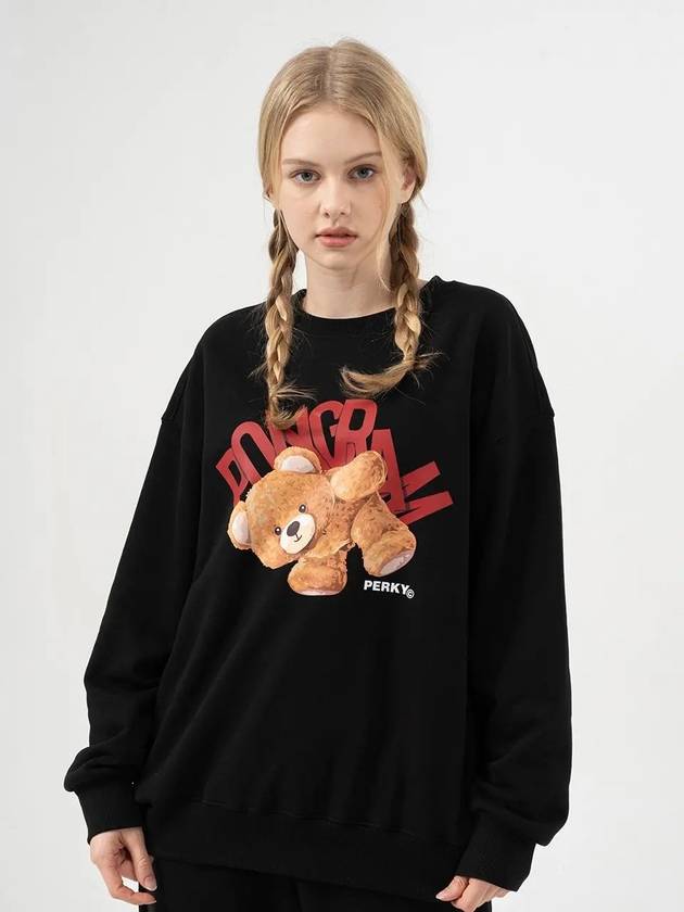 PIGGYBACK SWEATSHIRTS BLACK - POLYGRAM - BALAAN 4