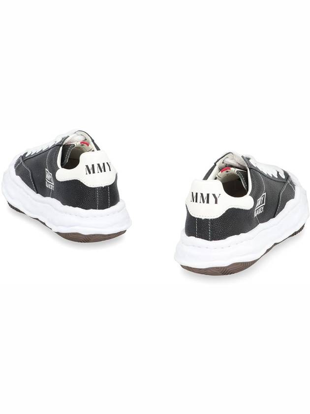 Maison Mihara Yasuhiro Blakey Leather Low-Top Sneakers - MAISON MIHARA YASUHIRO - BALAAN 4