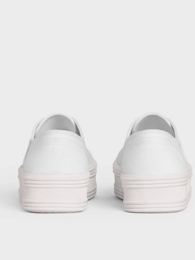 Jane lace-up low-top sneakers white - CELINE - BALAAN.