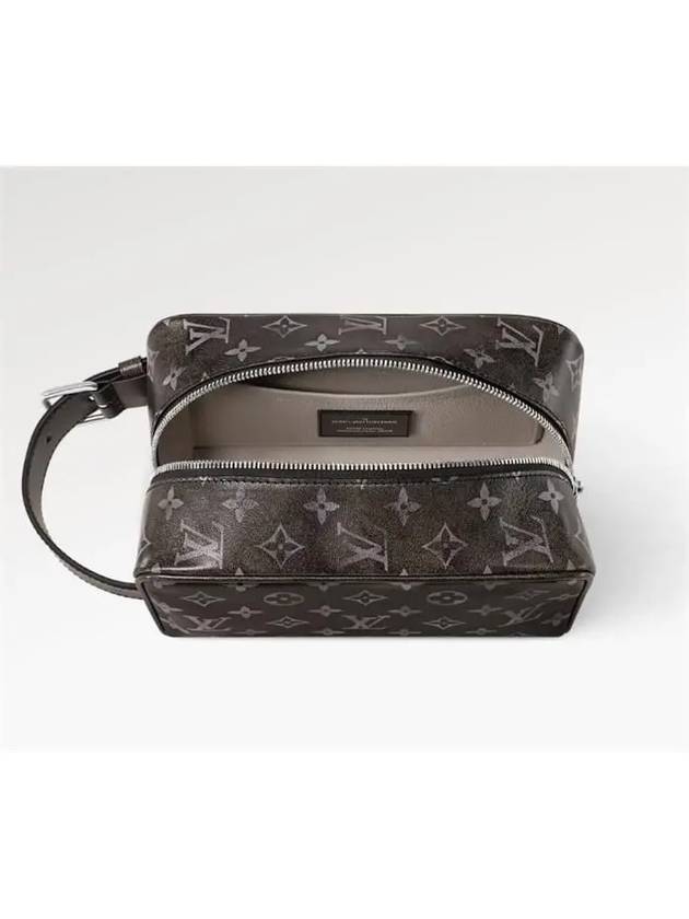 Locker Dopp Kit Pouch Bag Black - LOUIS VUITTON - BALAAN 4