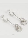 Love dangling earrings white gold pave diamond 74207 - CARTIER - BALAAN 6