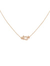 Force 10 diamond necklace pink gold - FRED - BALAAN 2