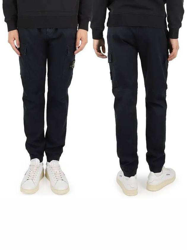 Wappen Patch Cargo Track Pants Navy - STONE ISLAND - BALAAN 3