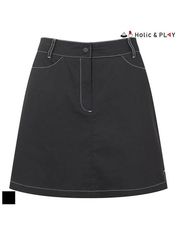 front and back length stitch point culottesHE2WCU004 - HOLIC&PLAY - BALAAN 1