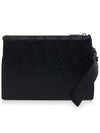 men's entertainment FF chain print clutch bag black - FENDI - BALAAN.