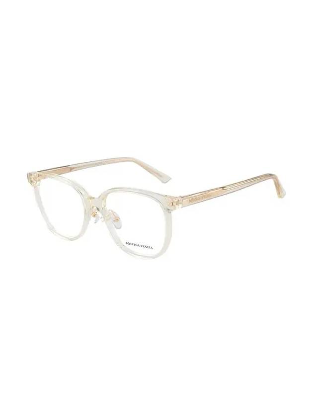 Eyewear Square Acetate Eyeglasses Beige - BOTTEGA VENETA - BALAAN 4