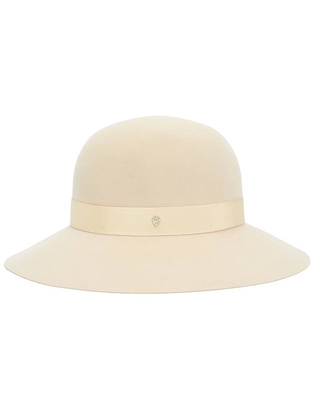 Women's Letta Conscious Wool Cloche Hat Ecru Sand - HELEN KAMINSKI - BALAAN 4