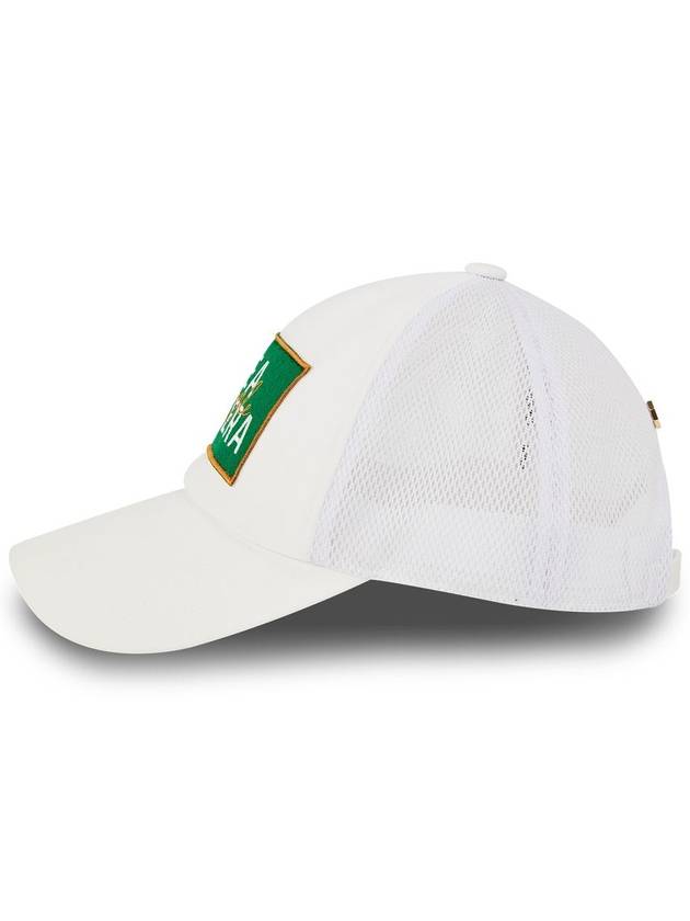 LOGO PATCH TRUCKER CAP WHITE - MEASPHERA - BALAAN 4