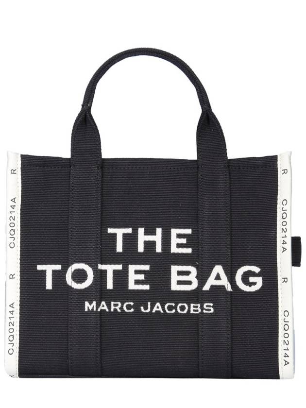 The Jacquard Traveler Small Tote Bag Black - MARC JACOBS - BALAAN 4