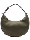 Fendigraphy Small Hobo Shoulder Bag Green - FENDI - BALAAN 3