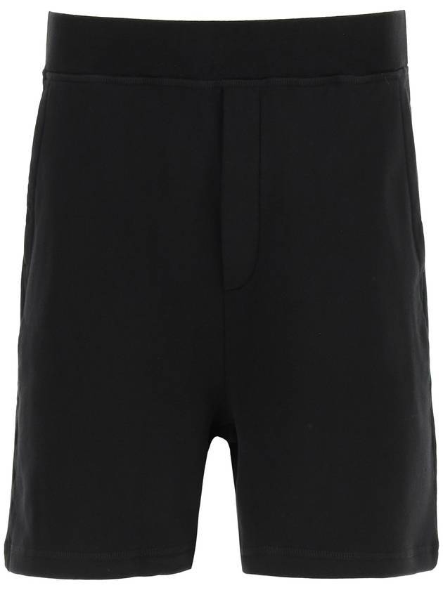 Men's Icon Bermuda Shorts Black - DSQUARED2 - BALAAN 1