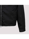 Re-Nylon Hooded Blouson Jacket Black - PRADA - BALAAN 4