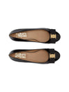 Women’s Varina Bellet Flats Black - SALVATORE FERRAGAMO - BALAAN 3