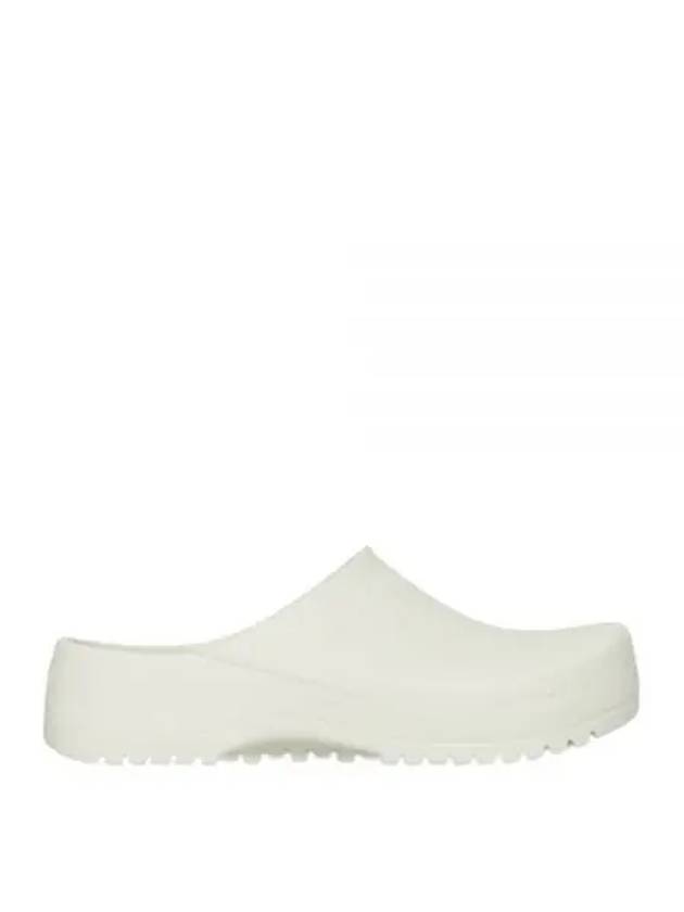 Super Birki Logo Mule White - BIRKENSTOCK - BALAAN 2