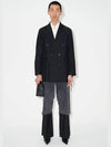 Experience Viscose Blazer Double Coat Black - OUR LEGACY - BALAAN 3