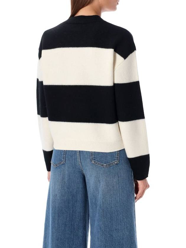 Stripe Penny Knit Top Black - A.P.C. - BALAAN 3