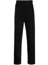 Big Heart Logo Track Pants Black - AMI - BALAAN 1