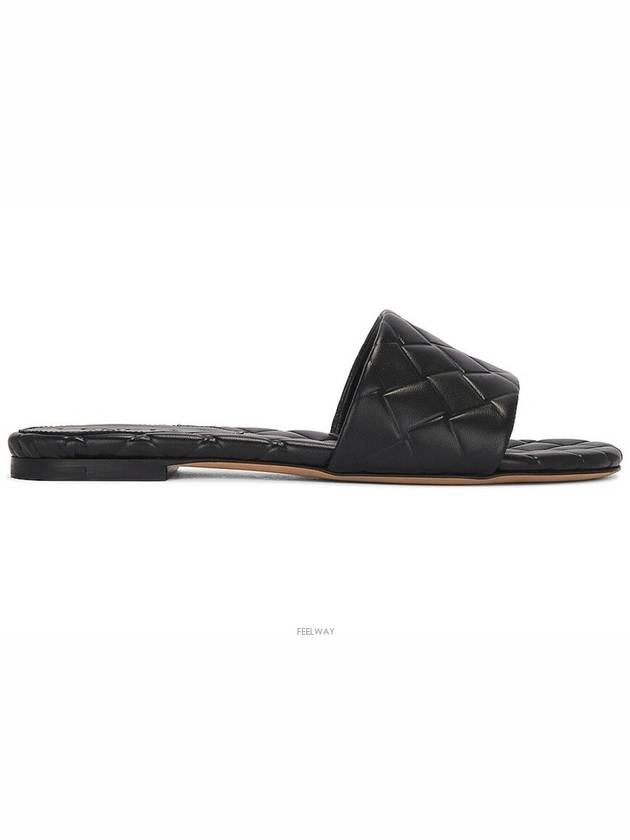 Flat Amy Mule Black - BOTTEGA VENETA - BALAAN 5