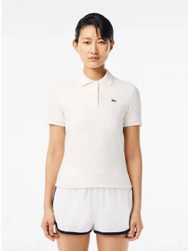 Women s Slim Fit Toweling Polo T shirt DF7244 54G 70V Domestic Product GQ2N24040354812 - LACOSTE - BALAAN 1