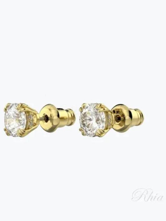 Stilla Constella Stud Earrings Gold - SWAROVSKI - BALAAN 2