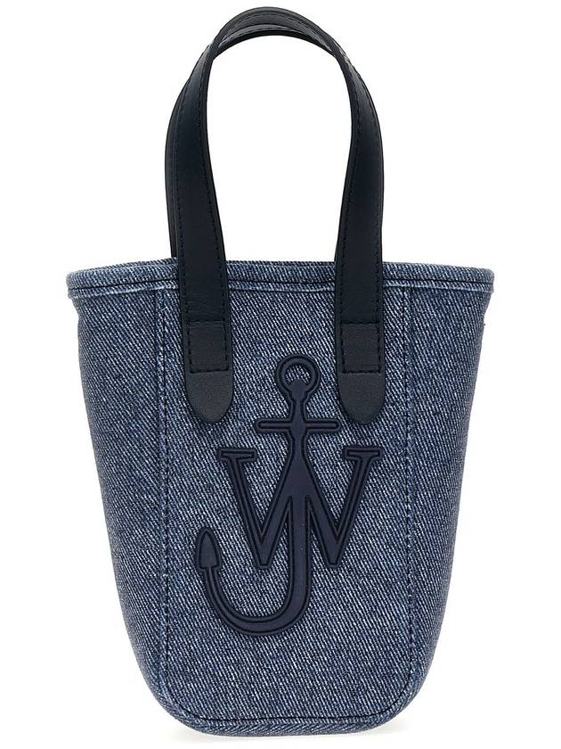 Anchor Patch Mini Belt Tote Bag Blue - JW ANDERSON - BALAAN 2