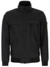 Garment Dyed Crinkle Reps R Nylon Jacket Black - STONE ISLAND - BALAAN 3