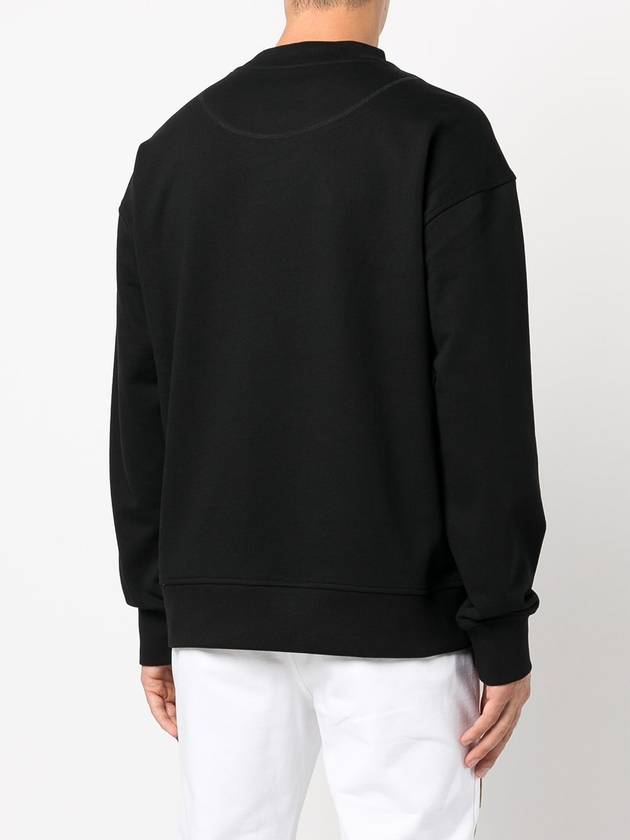 Marine Park Logo Detail Sweatshirt Black - MOOSE KNUCKLES - BALAAN 5