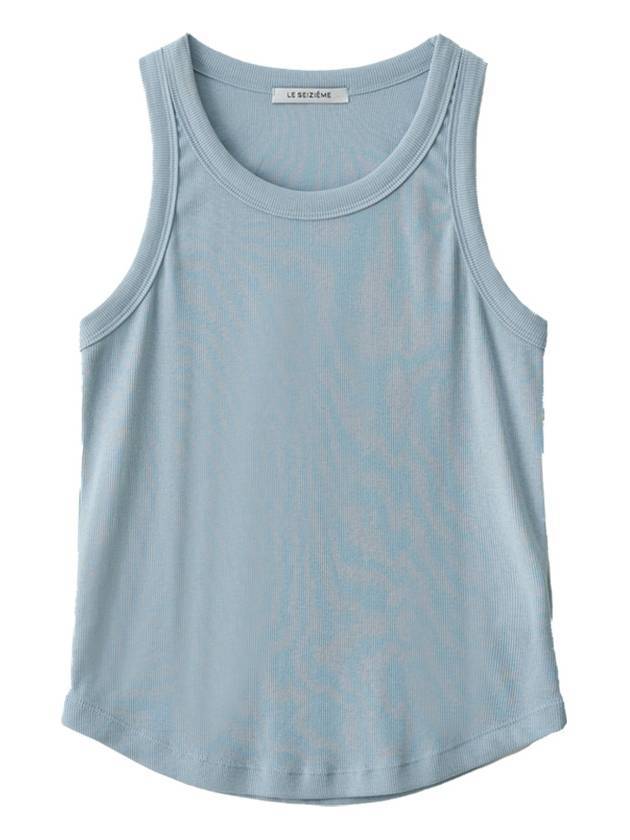 Elodie ribbed sleeveless sky blue - LESEIZIEME - BALAAN 1