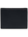 Gancini Compact Half Wallet Black - SALVATORE FERRAGAMO - BALAAN 4