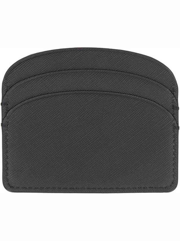 Demi Lune Card Wallet Black - A.P.C. - BALAAN 4