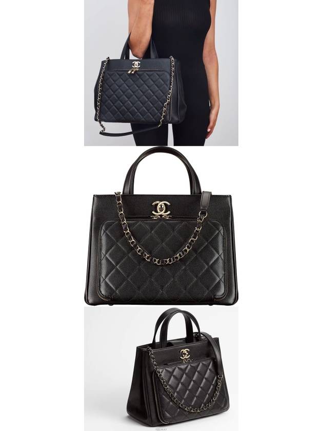 Business Affinity Cross Bag Black - CHANEL - BALAAN 4