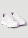 Women's Sprint Runner Low Top Sneakers Purple White - ALEXANDER MCQUEEN - BALAAN 3