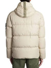 Naslan Light Watro Down Hooded Padding Beige - STONE ISLAND - BALAAN 6