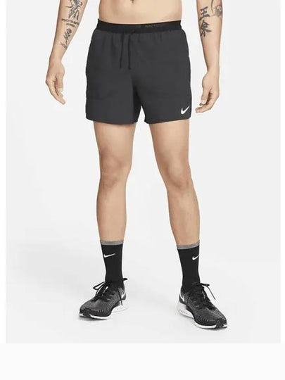 Dri-Fit Stride 5 Inch Running Shorts Black - NIKE - BALAAN 2