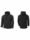 Men's Full Zip Hood Therma Fit Fleece Winterized Black DD2128 010 - NIKE - BALAAN 7