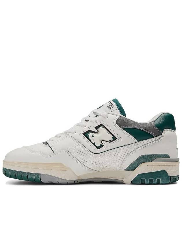 550 Low-Top Sneakers White Green - NEW BALANCE - BALAAN 4