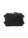 Harness Leather Detail Camera Cross Bag Black - ALEXANDER MCQUEEN - BALAAN 2